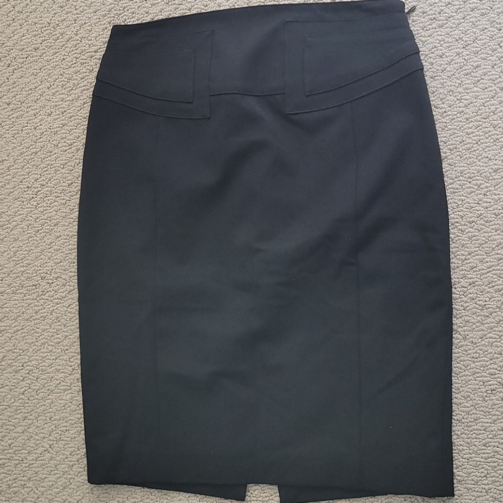 EUC Express Black Pencil Skirt (0022)